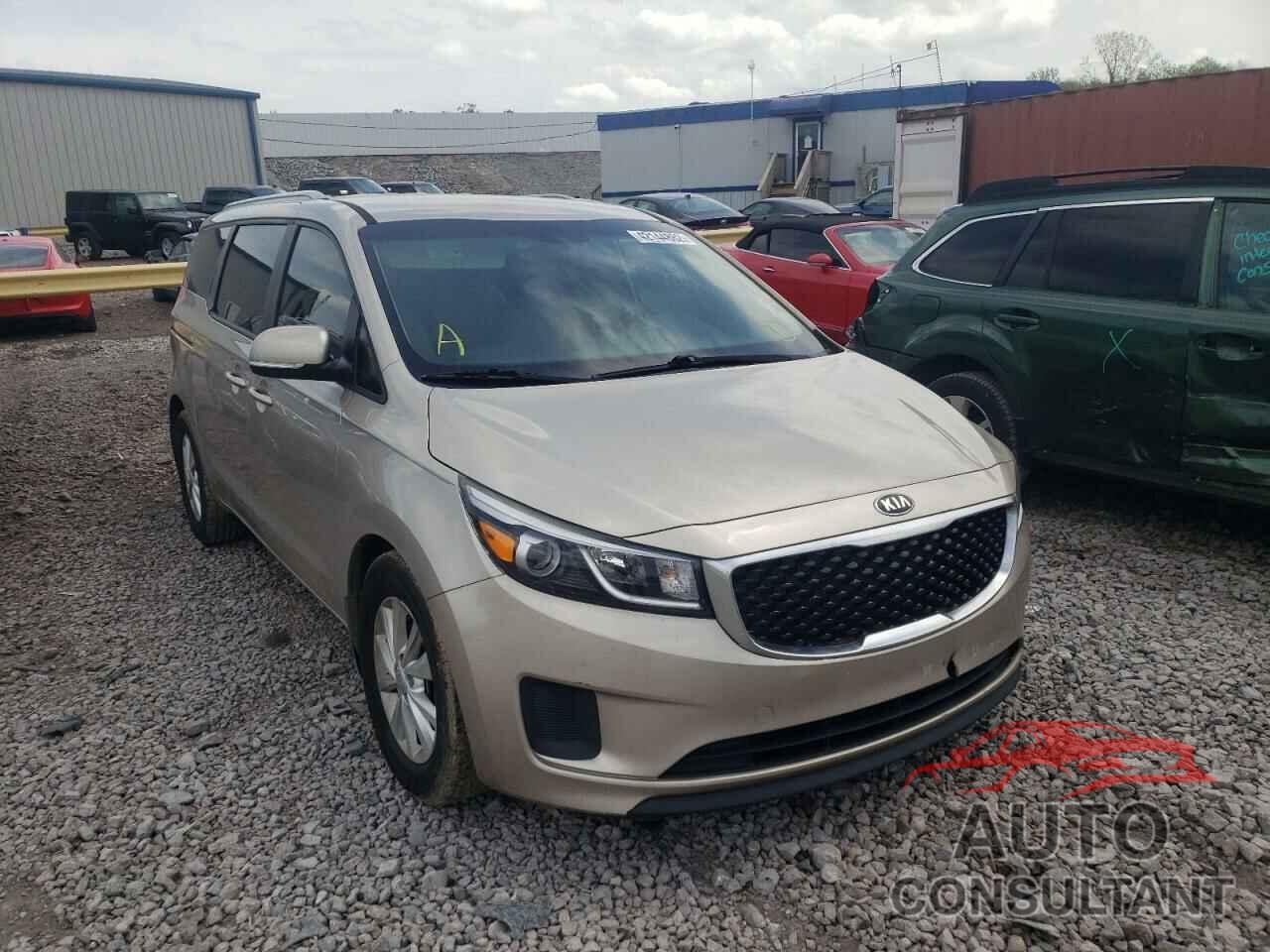 KIA SEDONA 2016 - KNDMB5C17G6172756