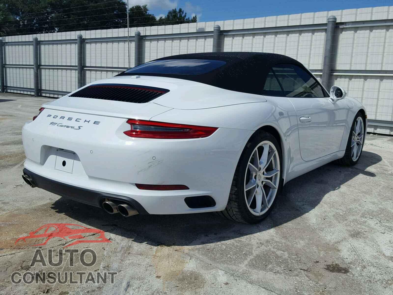 PORSCHE 911 2017 - WP0CB2A9XHS156062