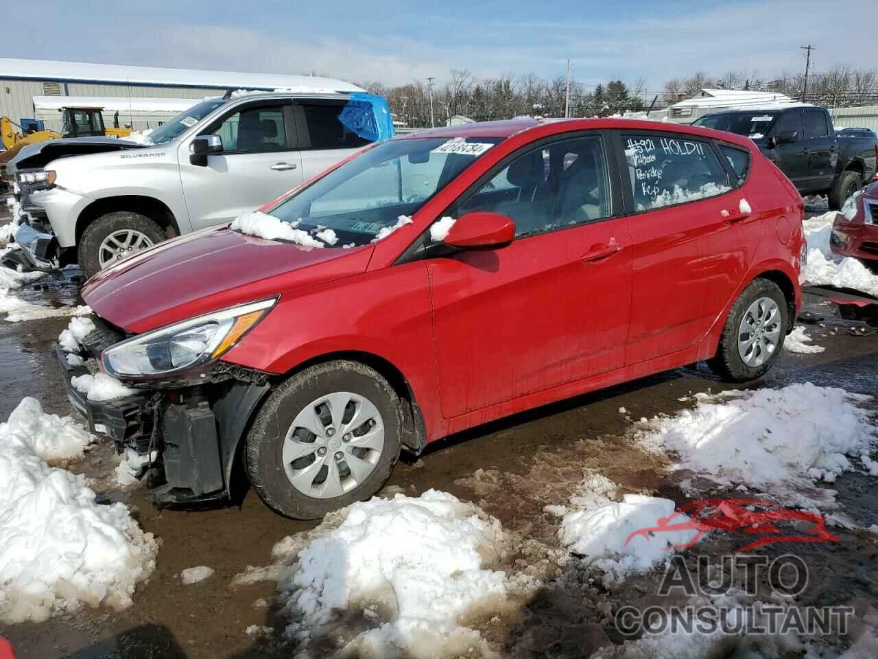 HYUNDAI ACCENT 2016 - KMHCT5AEXGU290483