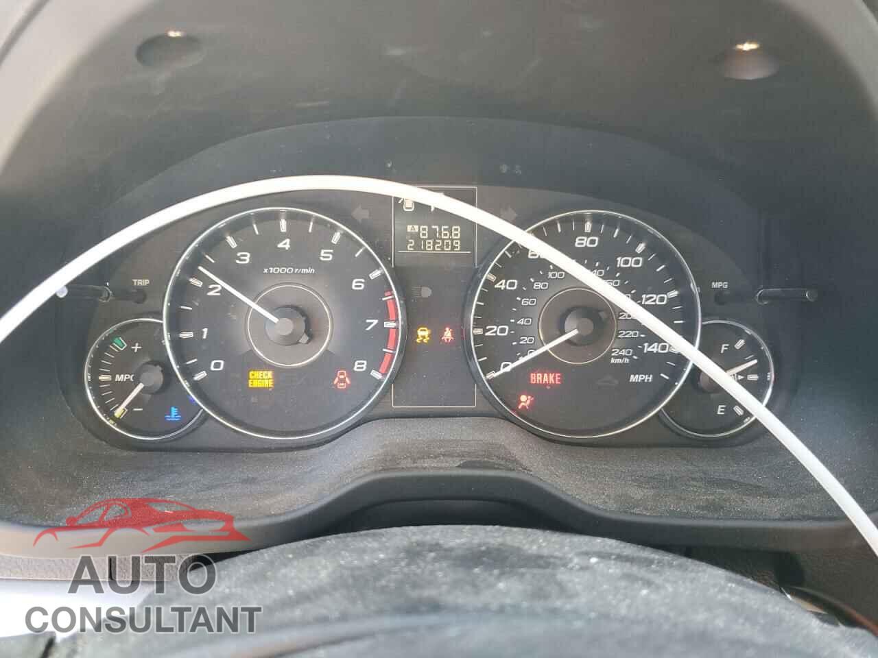 SUBARU OUTBACK 2011 - 4S4BRBCC2B3387289
