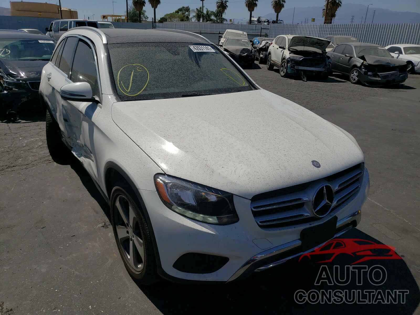 MERCEDES-BENZ GLC-CLASS 2016 - WDC0G4JB5GF033371