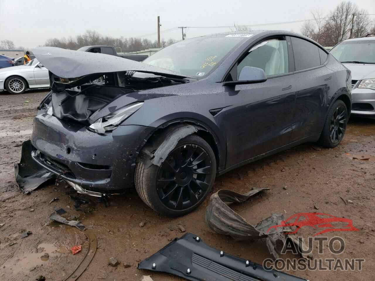 TESLA MODEL Y 2022 - 7SAYGDEE5NF387022