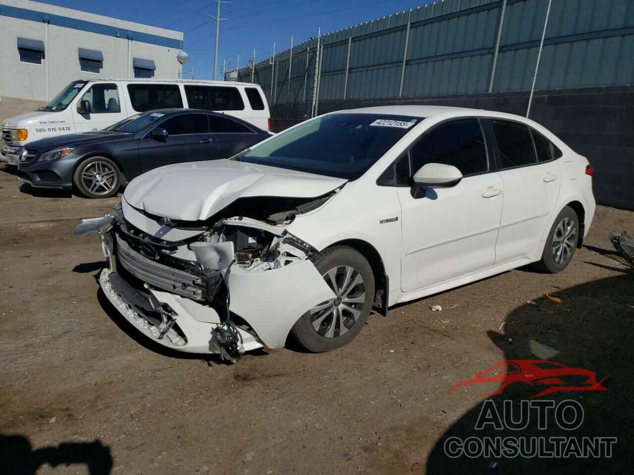 TOYOTA COROLLA 2021 - JTDEAMDE4MJ003256