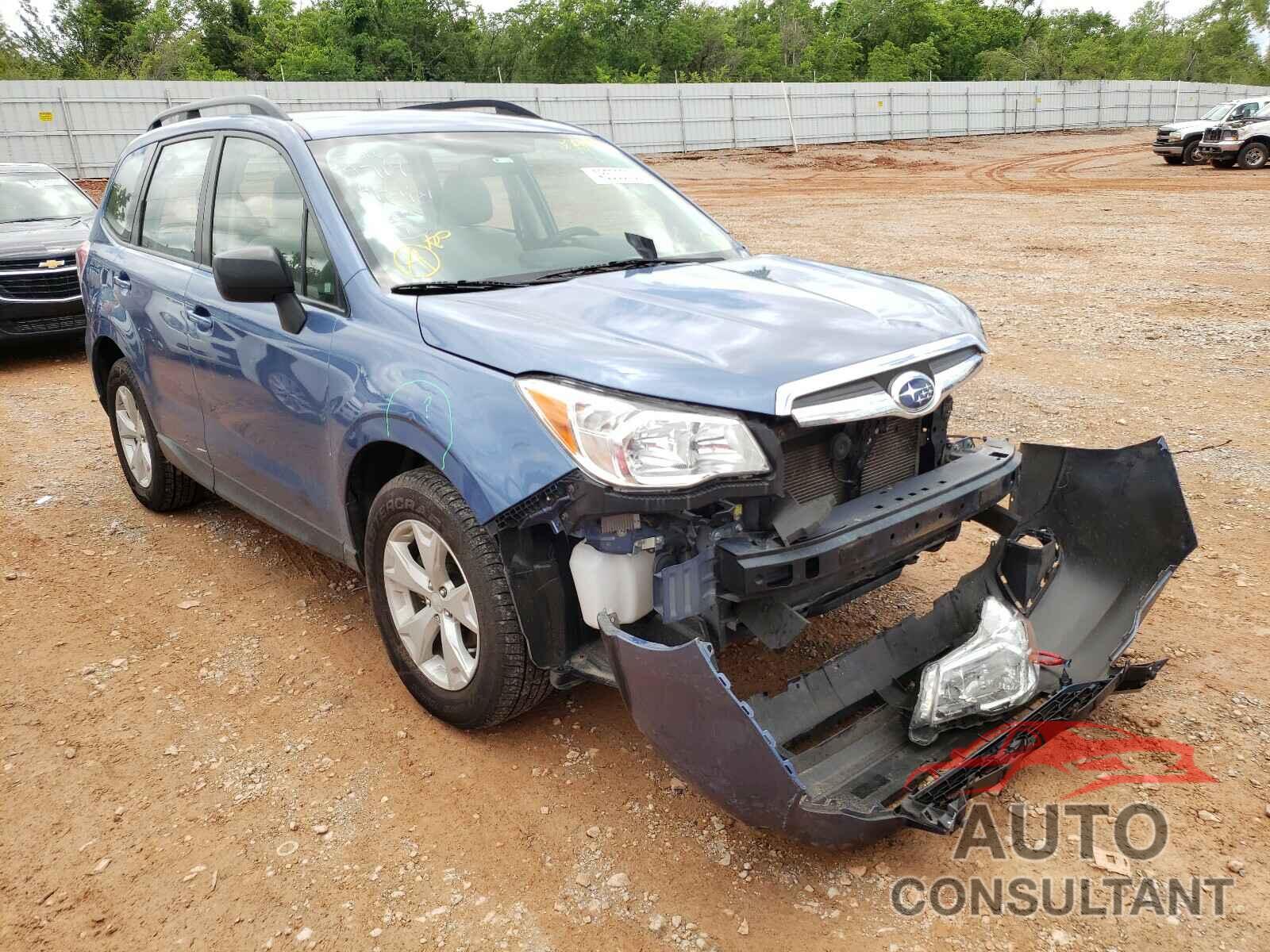 SUBARU FORESTER 2016 - JF2SJABC8GH479719