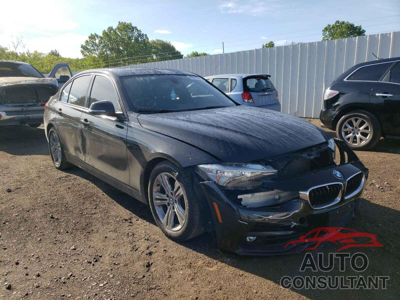 BMW 3 SERIES 2016 - WBA8E3C54GK501255