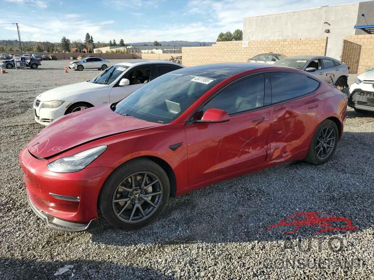 TESLA MODEL 3 2019 - 5YJ3E1EA4KF396489