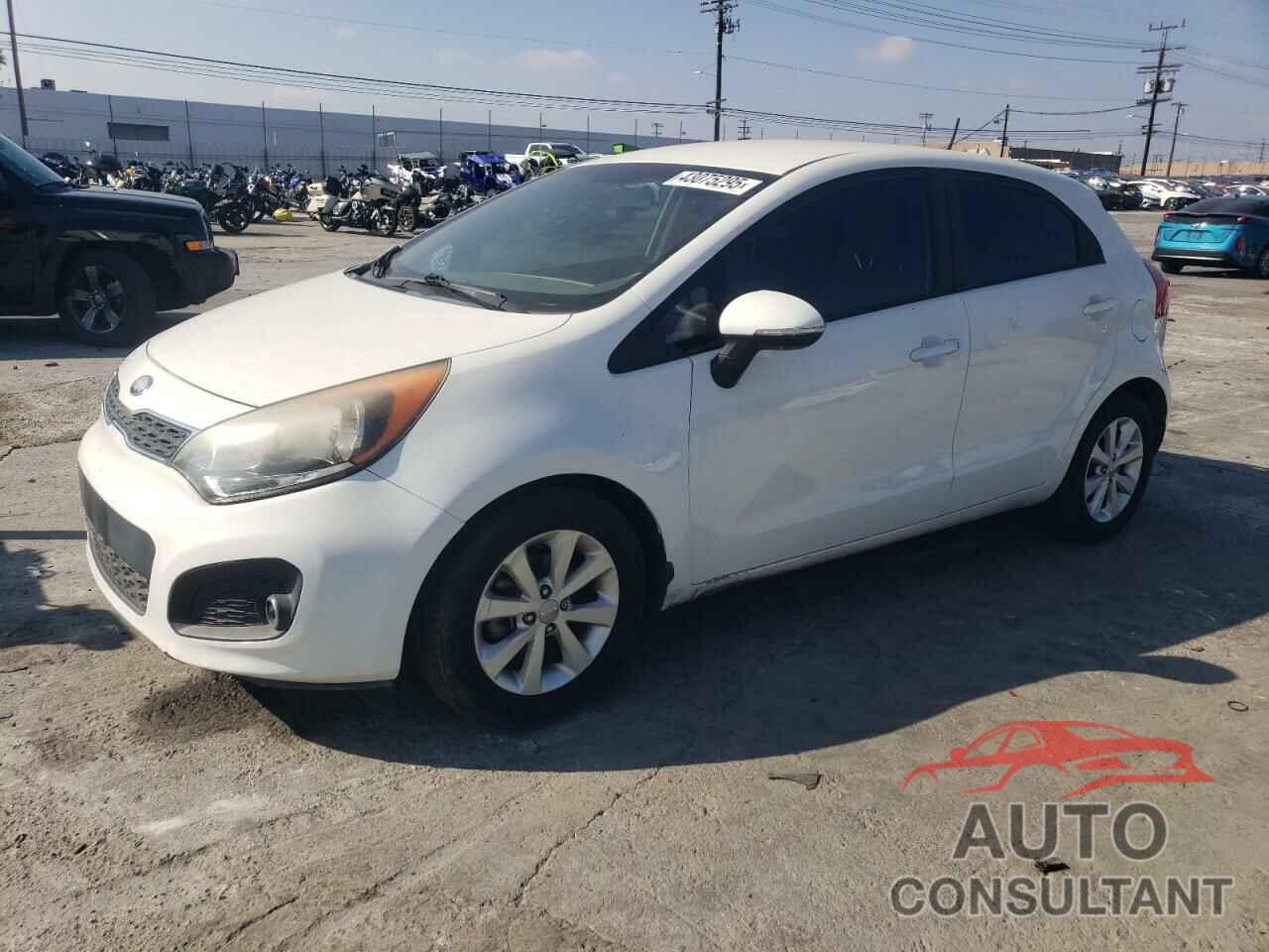 KIA RIO 2013 - KNADN5A3XD6145779