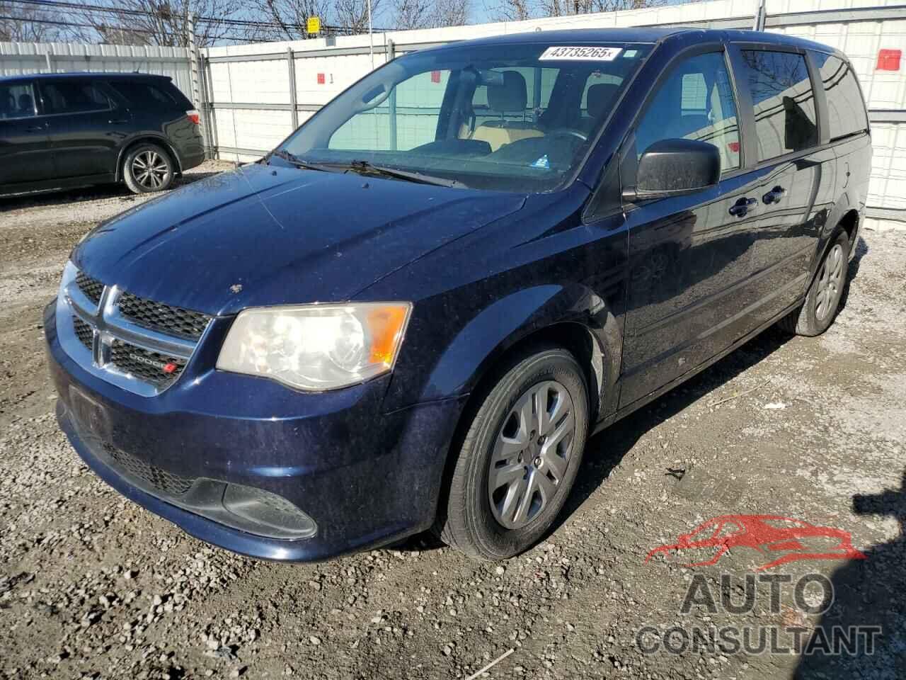 DODGE CARAVAN 2014 - 2C4RDGBG3ER354493
