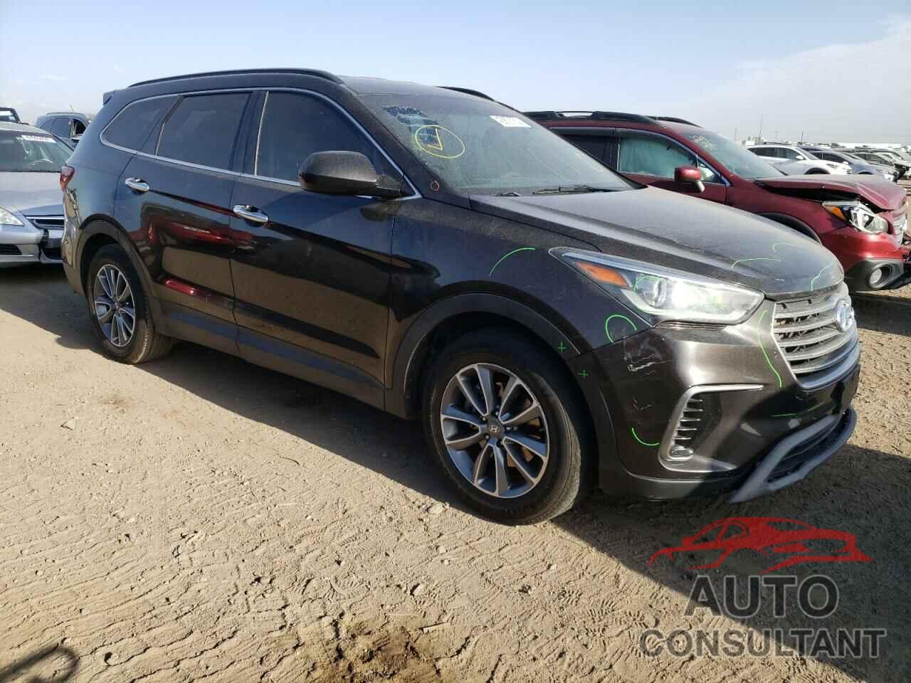 HYUNDAI SANTA FE 2017 - KM8SM4HF6HU186964
