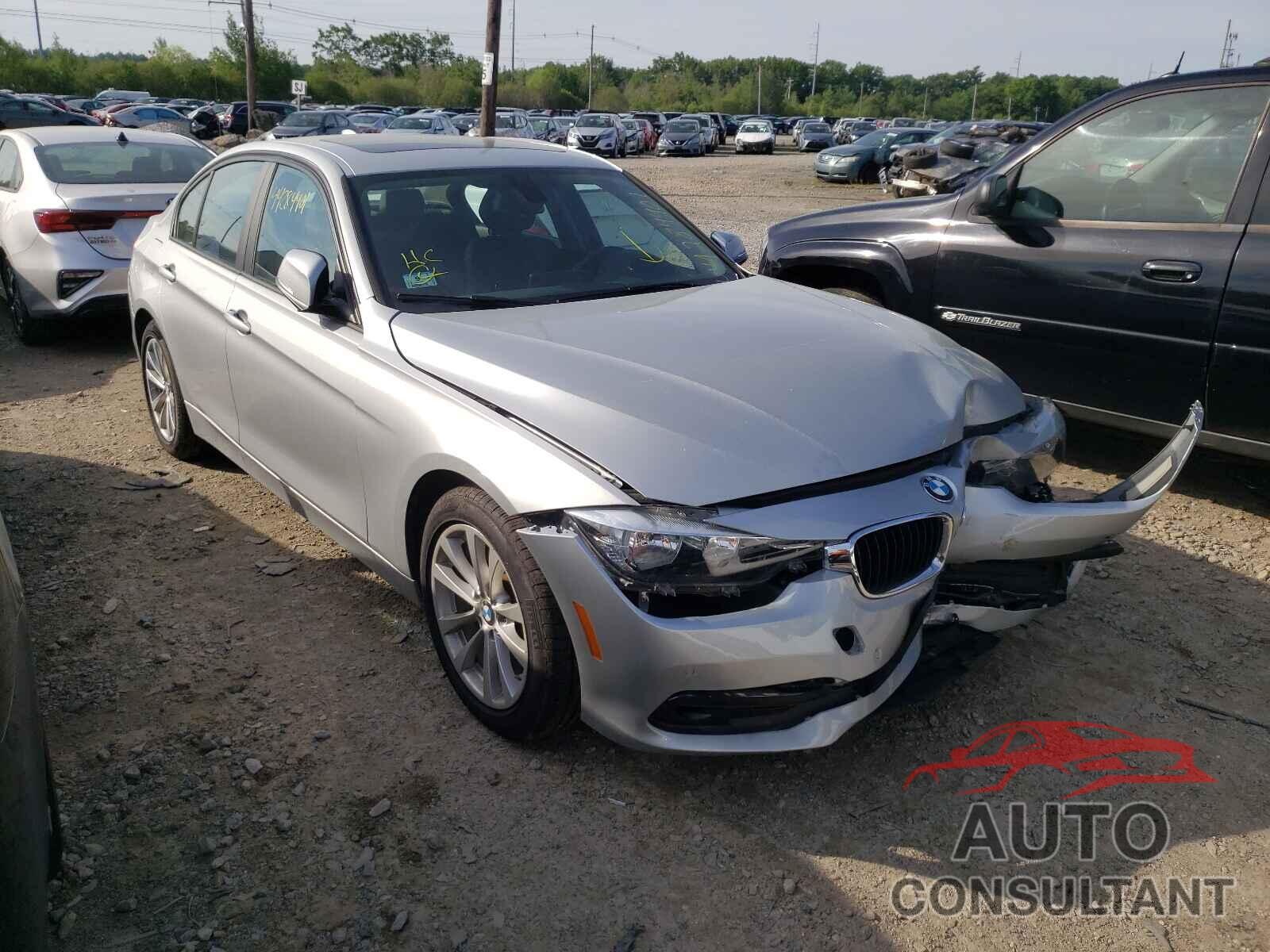 BMW 3 SERIES 2017 - WBA8E5G51HNU42073