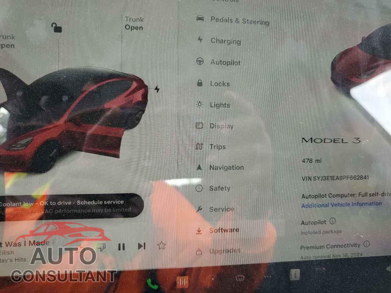 TESLA MODEL 3 2023 - 5YJ3E1EA9PF662841