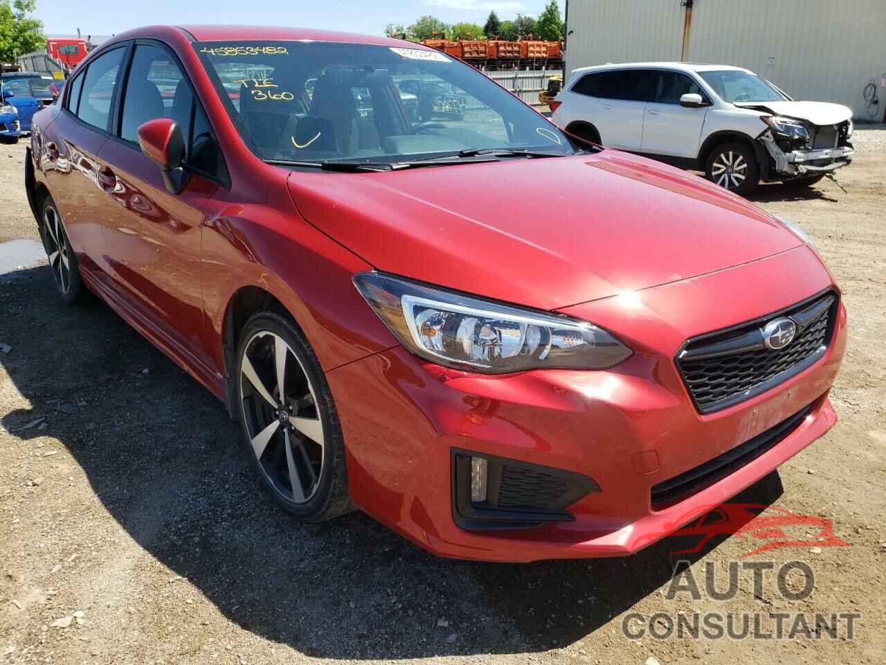 SUBARU IMPREZA 2019 - 4S3GKAJ64K3600300