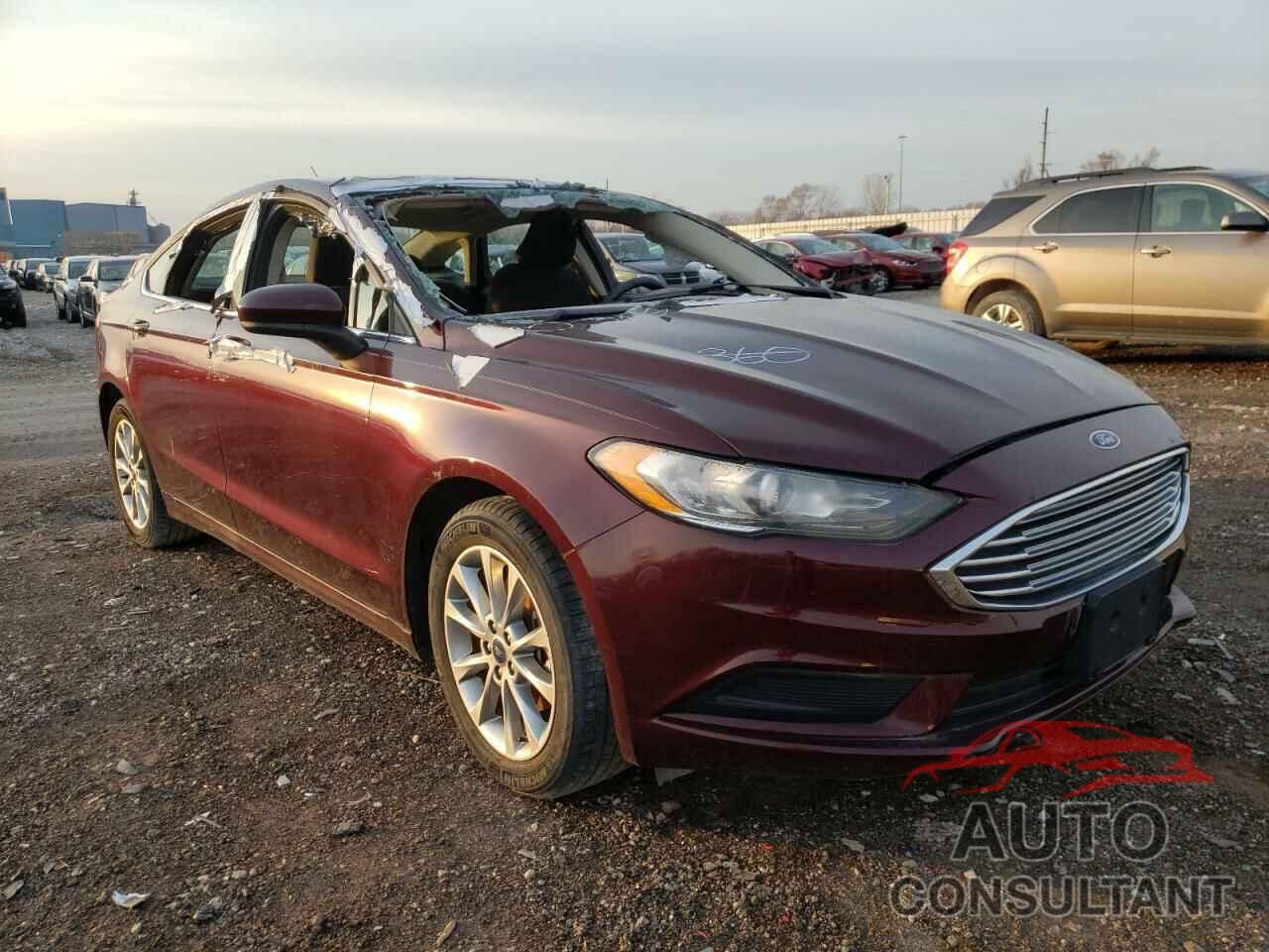 FORD FUSION 2017 - 3FA6P0H7XHR416372