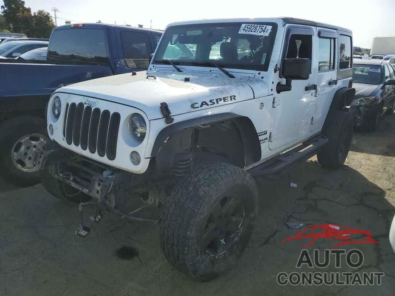 JEEP WRANGLER 2016 - 1C4BJWDG2GL179408