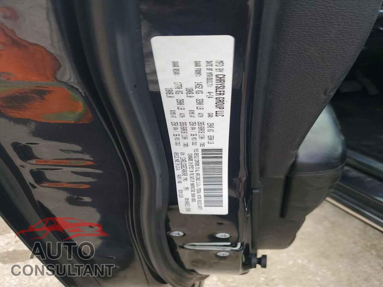 DODGE DURANGO 2014 - 1C4RDJDG6EC484349