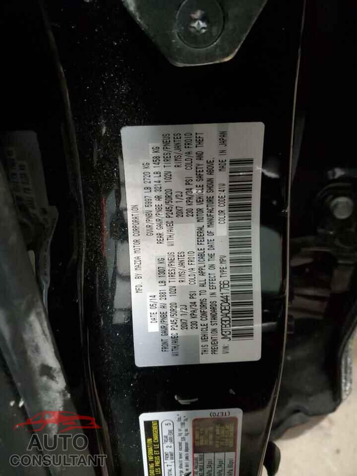 MAZDA CX-9 2014 - JM3TB3DA0E0441766