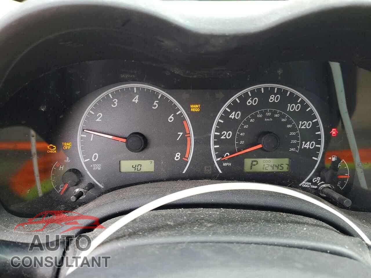 TOYOTA COROLLA 2012 - 2T1BU4EE8CC880612