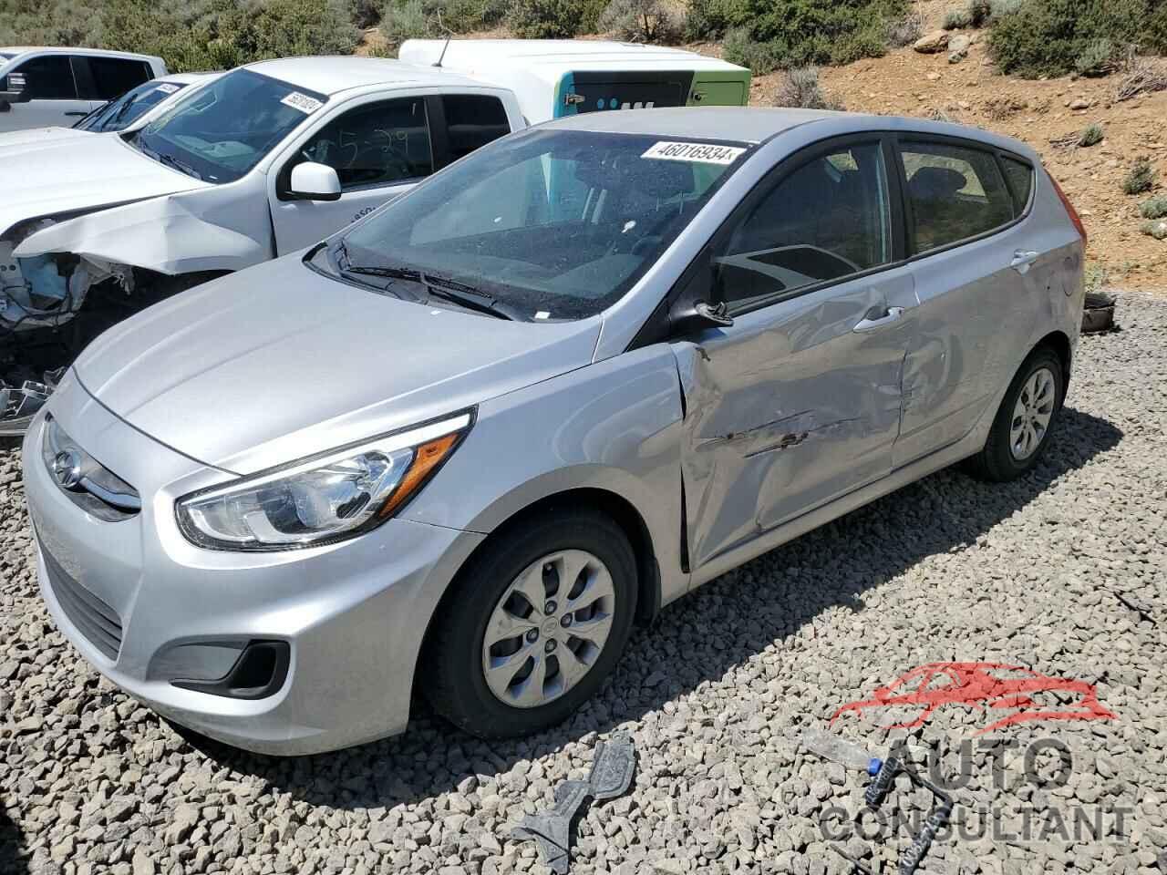 HYUNDAI ACCENT 2017 - KMHCT5AE8HU350391