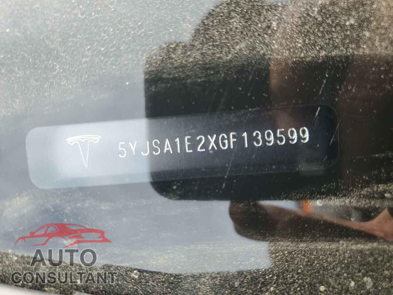 TESLA MODEL S 2016 - 5YJSA1E2XGF139599