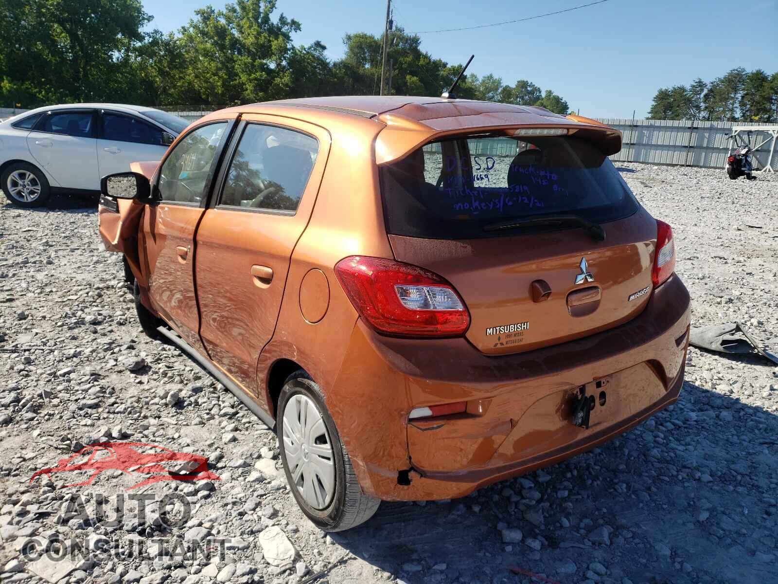 MITSUBISHI MIRAGE 2018 - ML32A3HJ8JH014660
