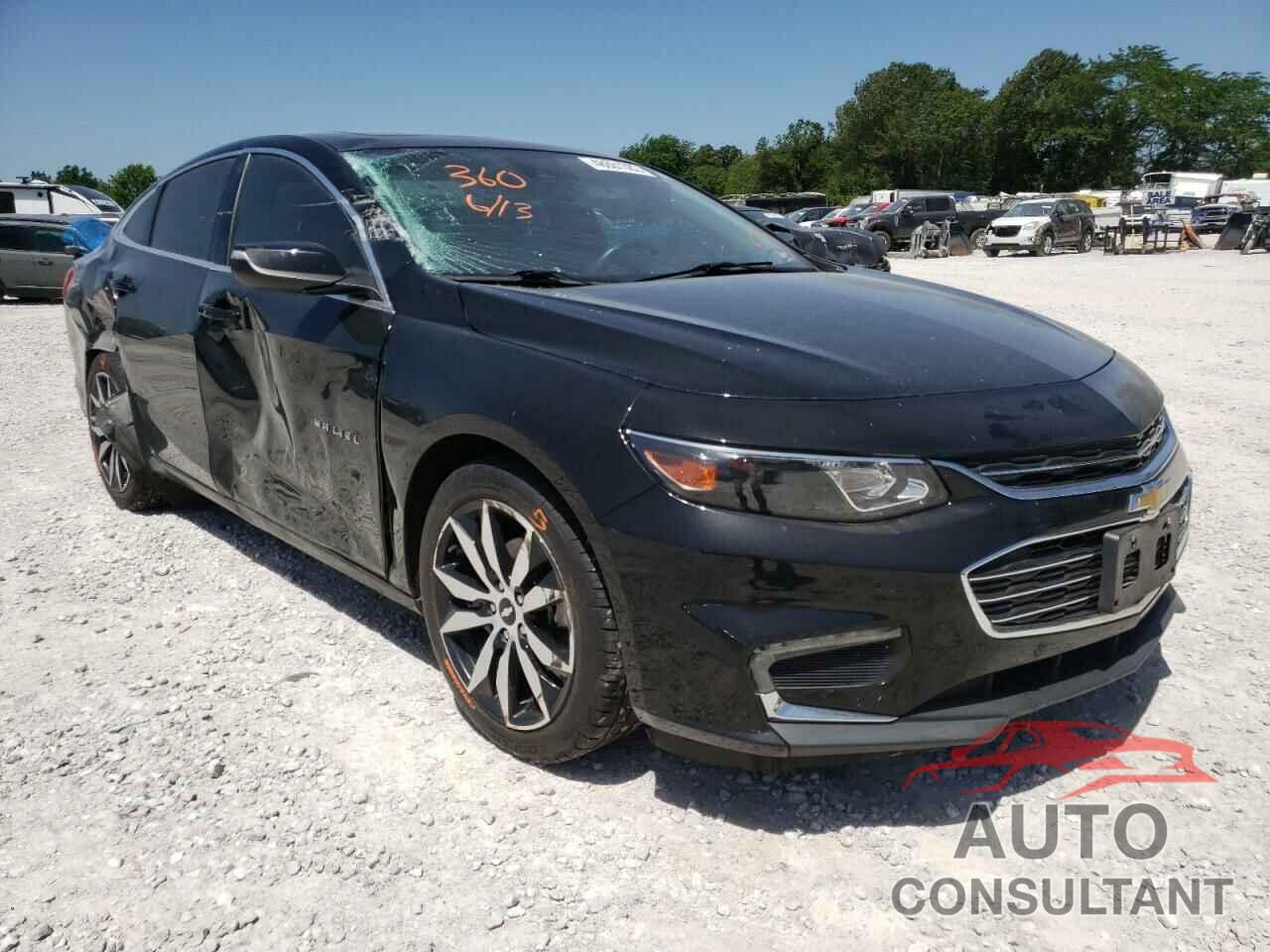 CHEVROLET MALIBU 2017 - 1G1ZE5ST4HF100472