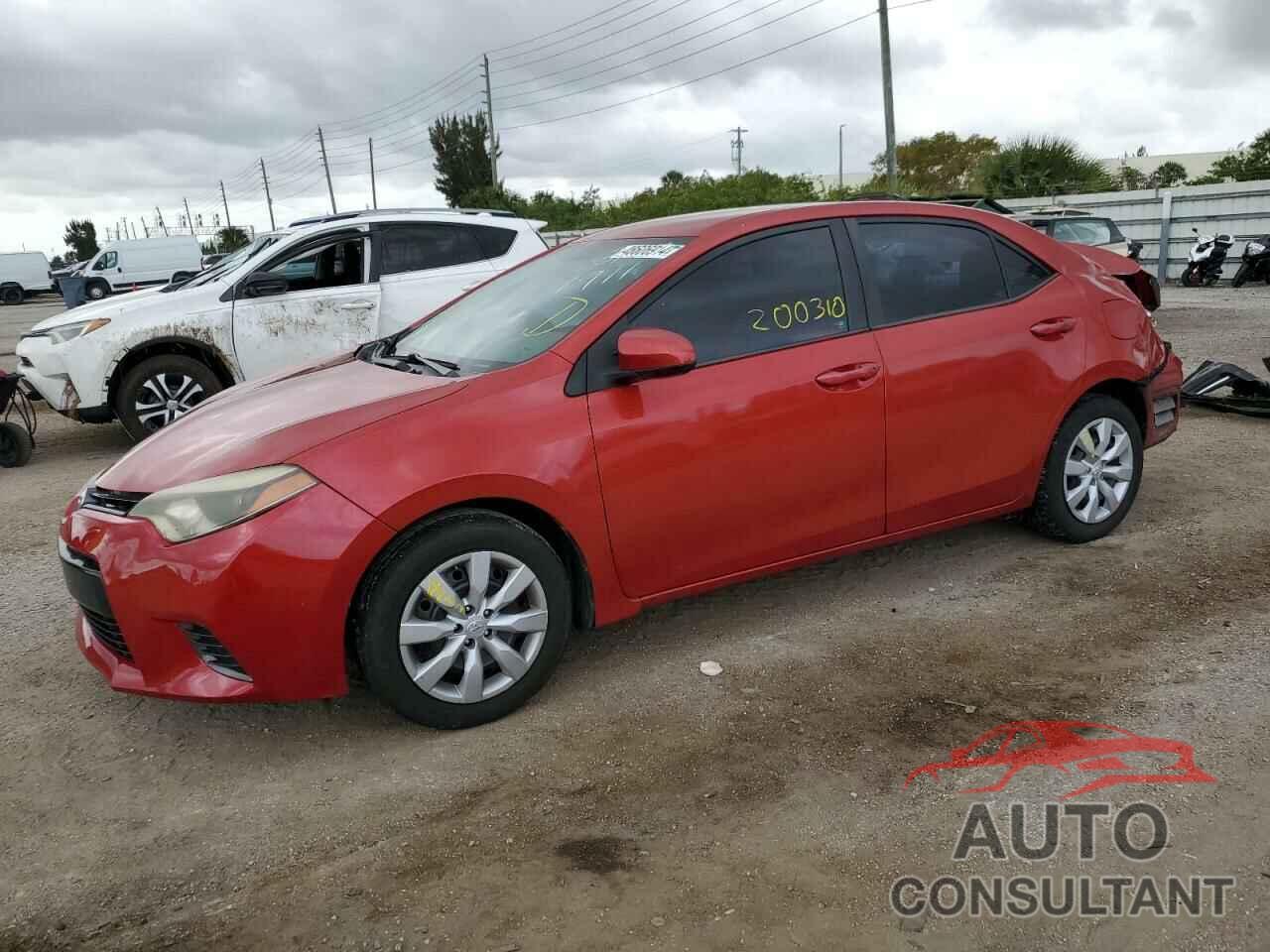 TOYOTA COROLLA 2016 - 5YFBURHE3GP561911