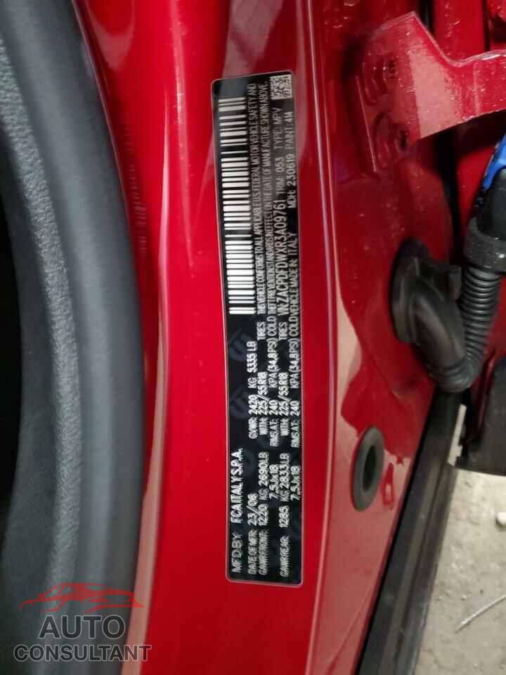 DODGE HORNET R/T 2024 - ZACPDFDWXR3A09761