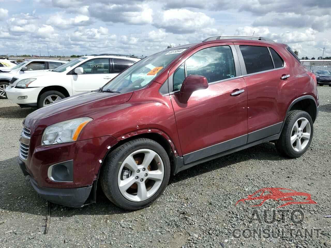 CHEVROLET TRAX 2016 - 3GNCJRSB1GL187296