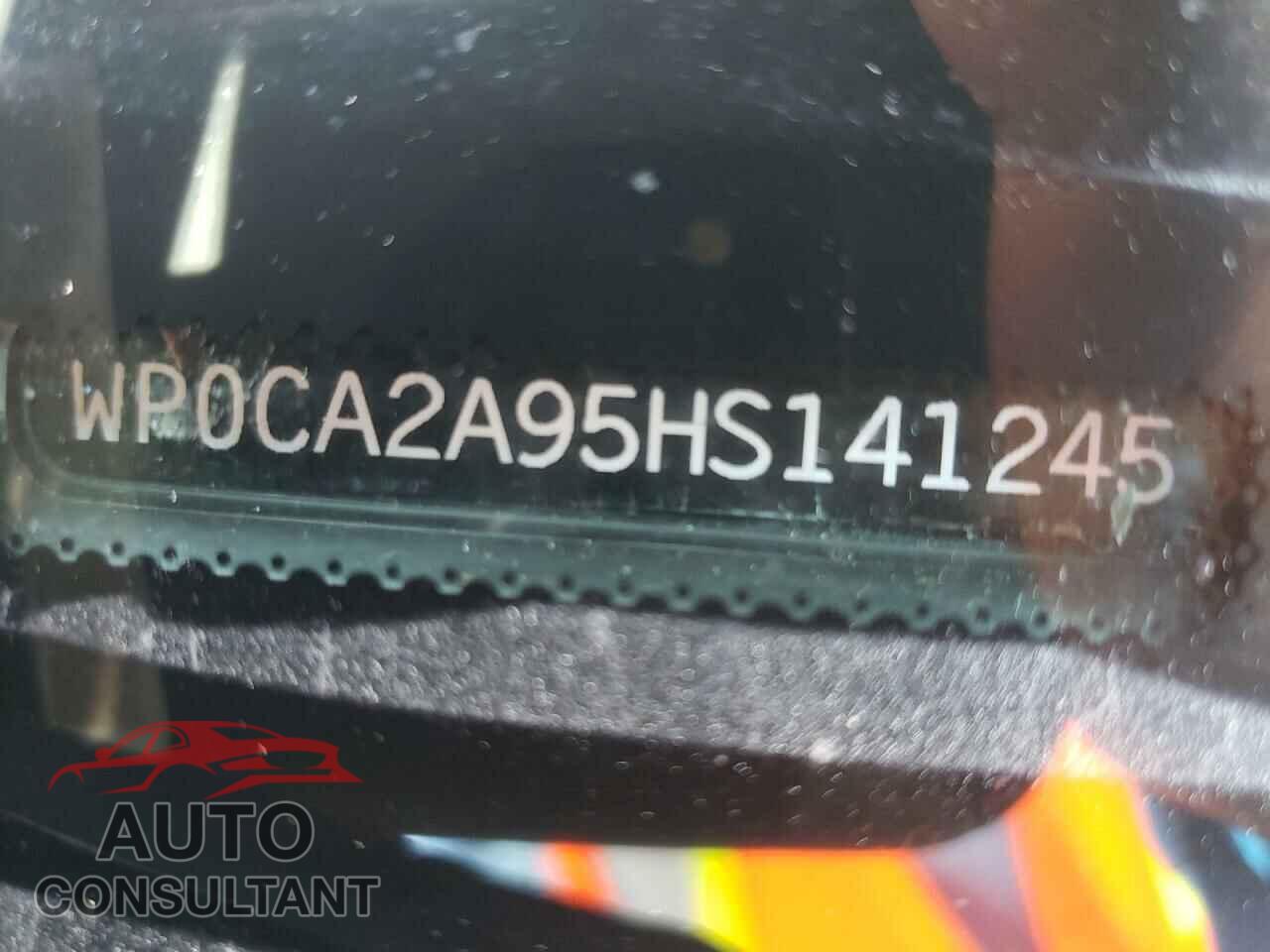 PORSCHE 911 2017 - WP0CA2A95HS141245