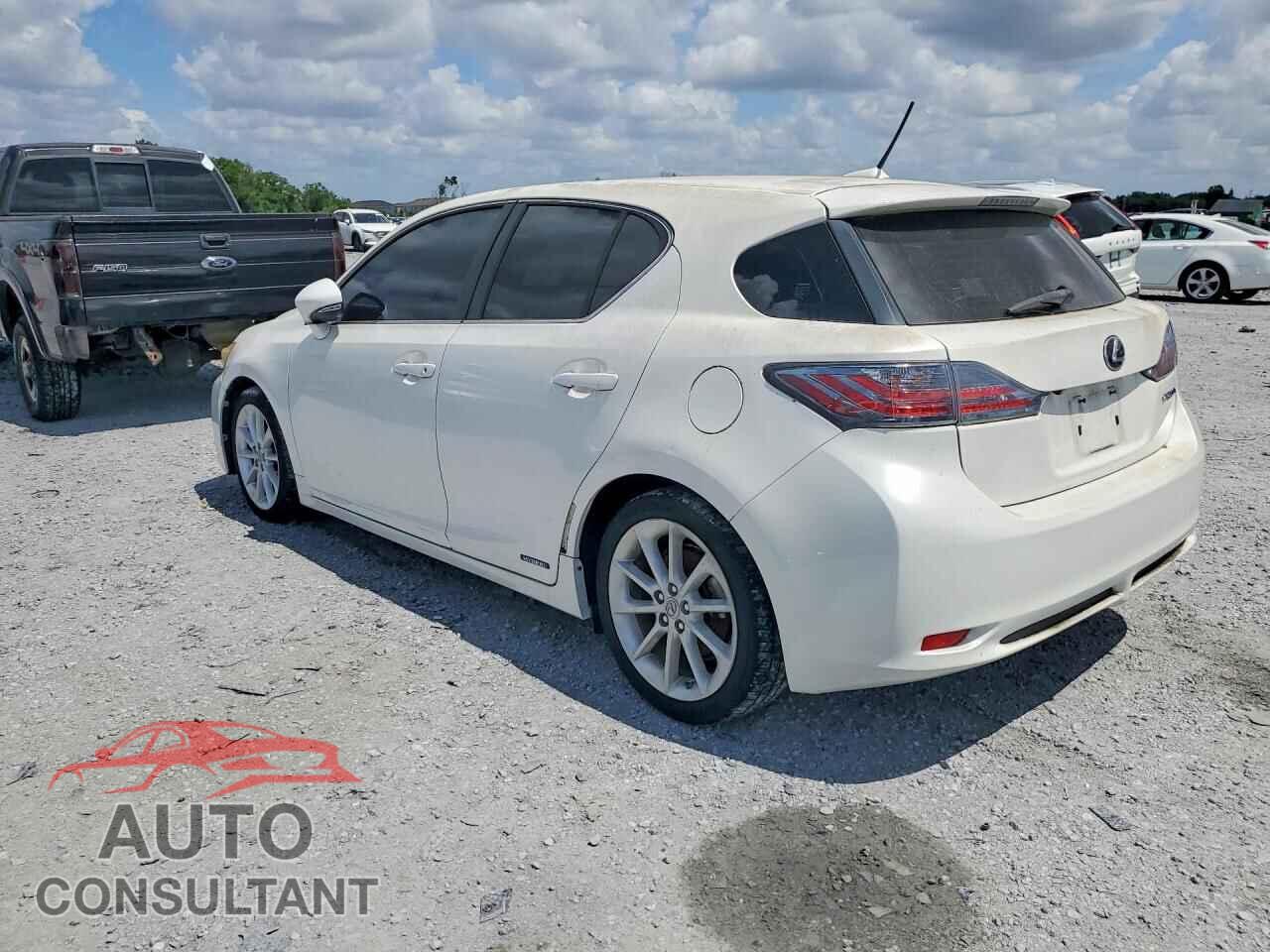 LEXUS CT 200 2012 - JTHKD5BH4C2071674