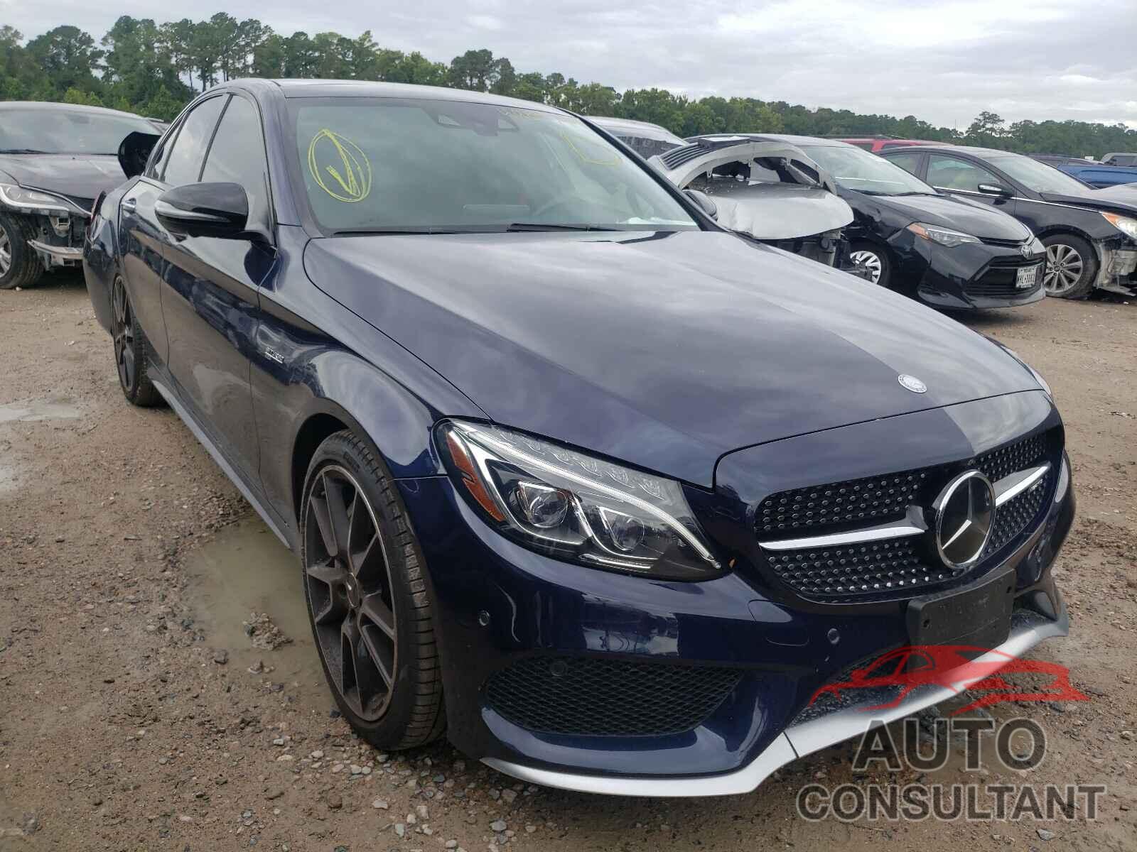 MERCEDES-BENZ C-CLASS 2017 - 55SWF6EB5HU182781