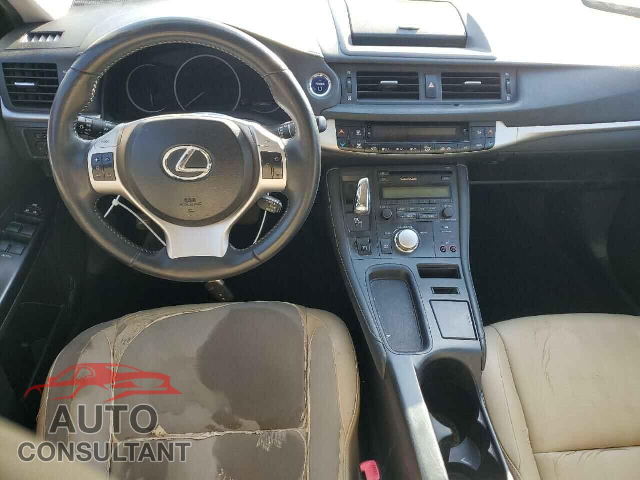LEXUS CT 200 2012 - JTHKD5BH2C2102999