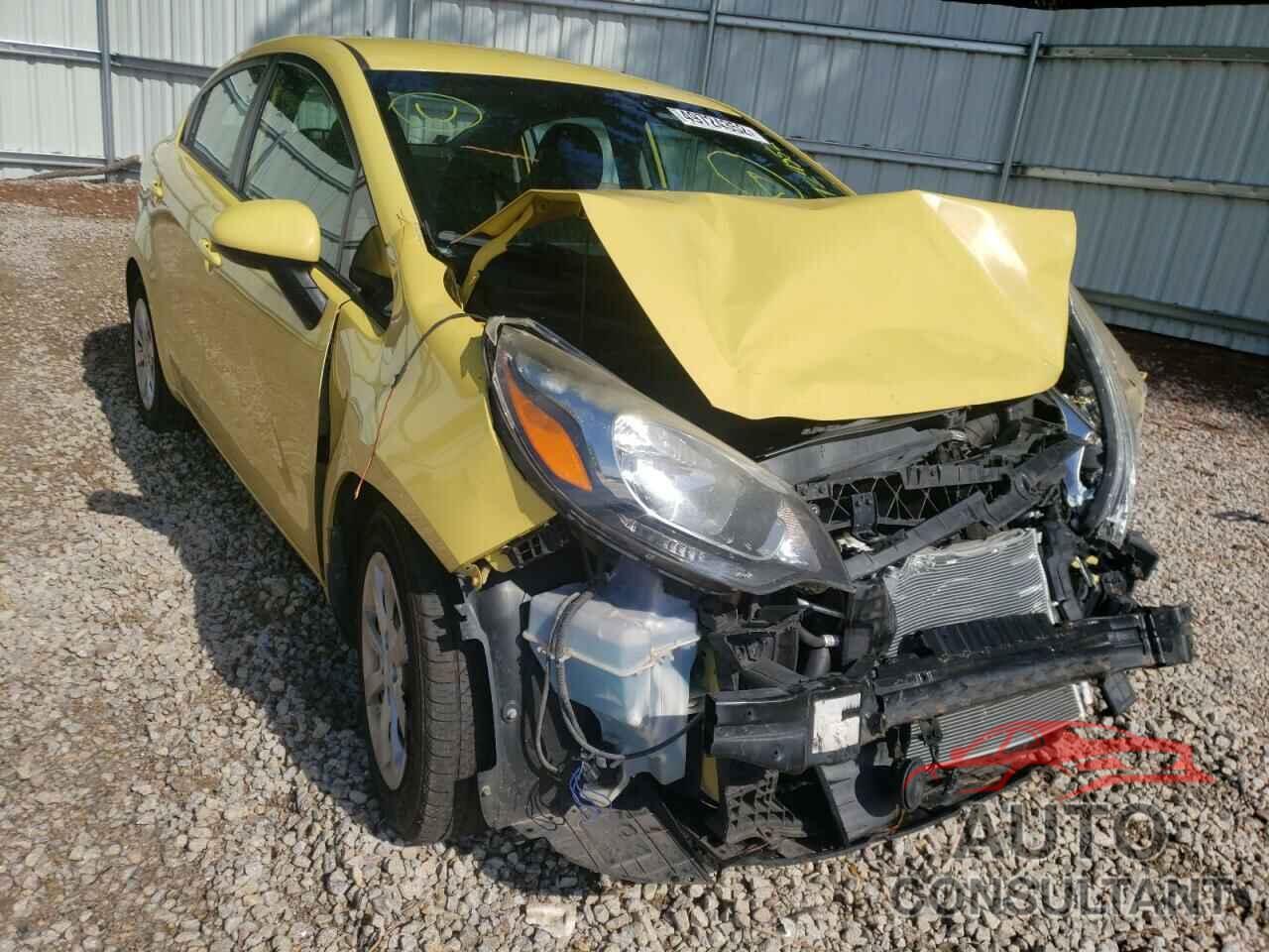 KIA RIO 2016 - KNADM4A34G6579116