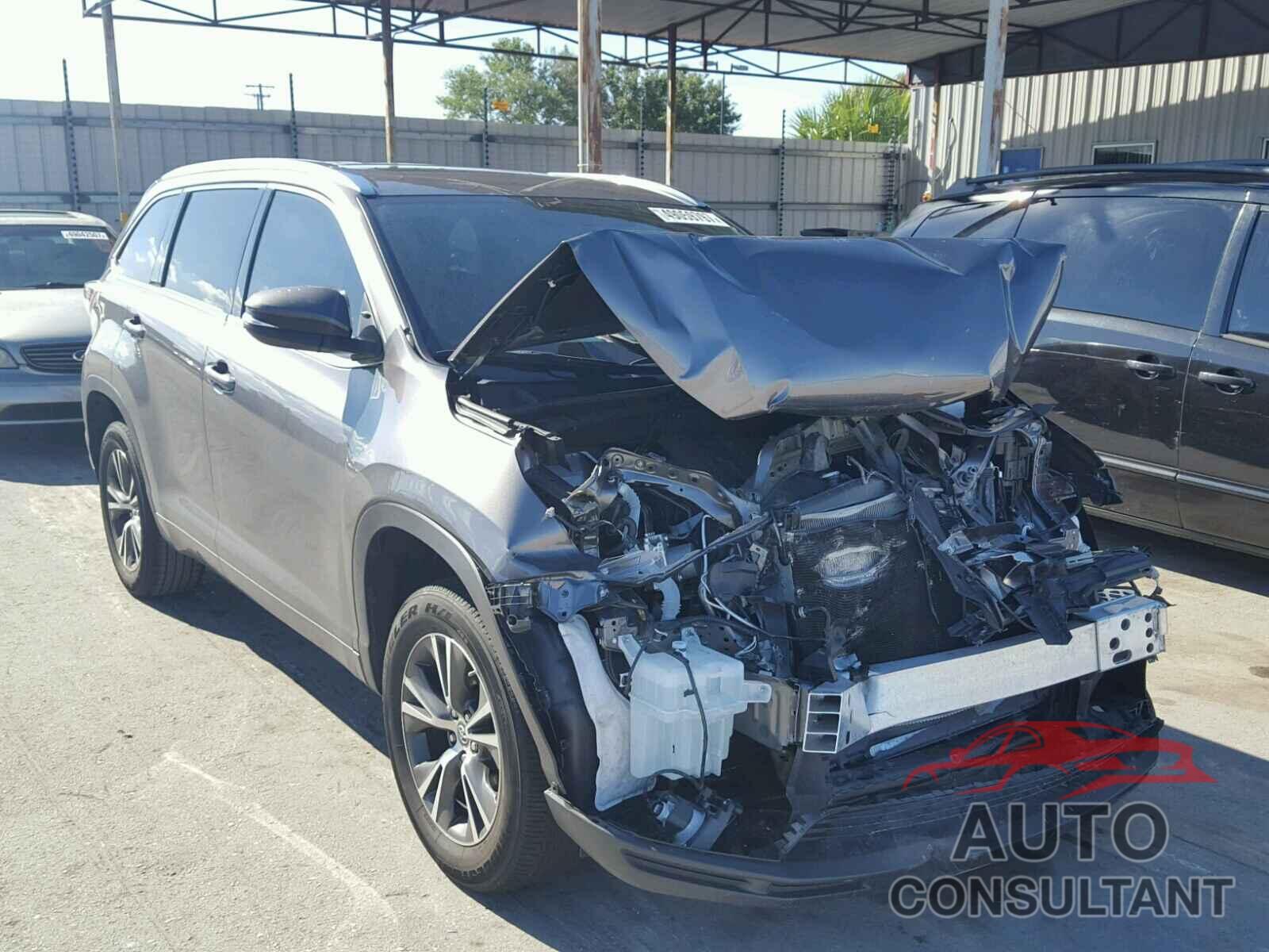 TOYOTA HIGHLANDER 2016 - 5TDKKRFH6GS505410