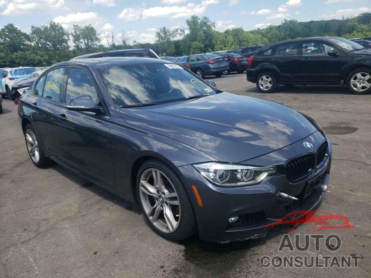 BMW 3 SERIES 2017 - WBA8B7G56HNU37164