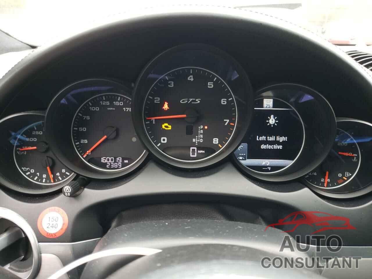 PORSCHE CAYENNE 2016 - WP1AD2A26GLA72543