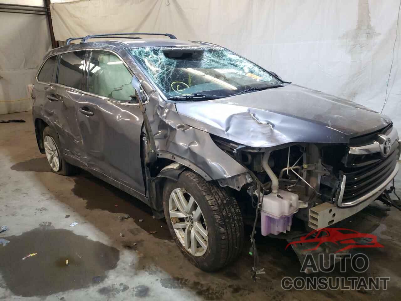 TOYOTA HIGHLANDER 2016 - 5TDBKRFH9GS236027