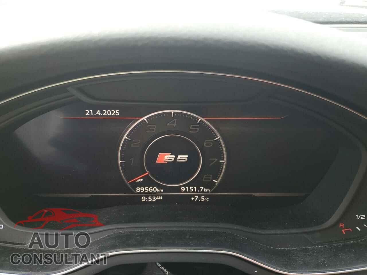 AUDI S5/RS5 2019 - WAUC4CF52KA015941