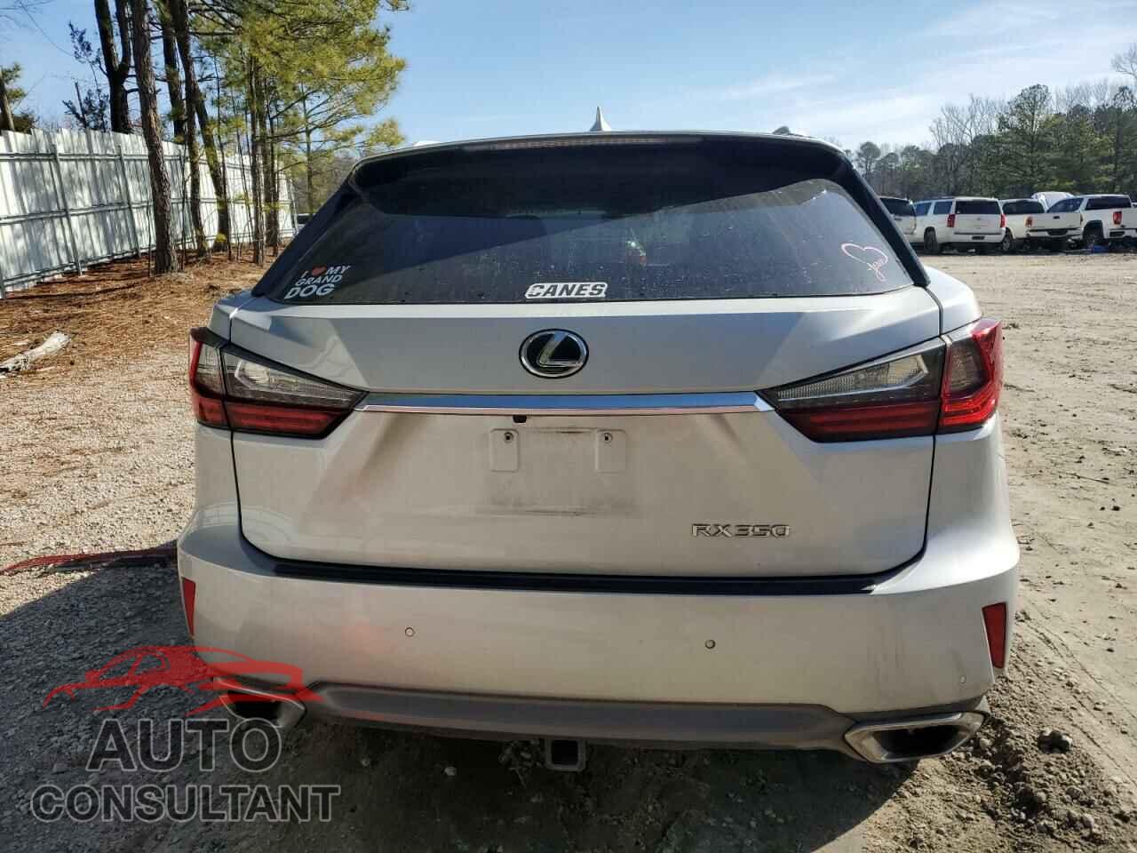 LEXUS RX350 2017 - 2T2BZMCAXHC083542