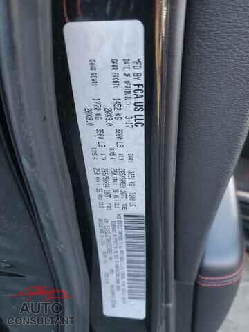 DODGE DURANGO 2017 - 1C4SDJCT0HC833882