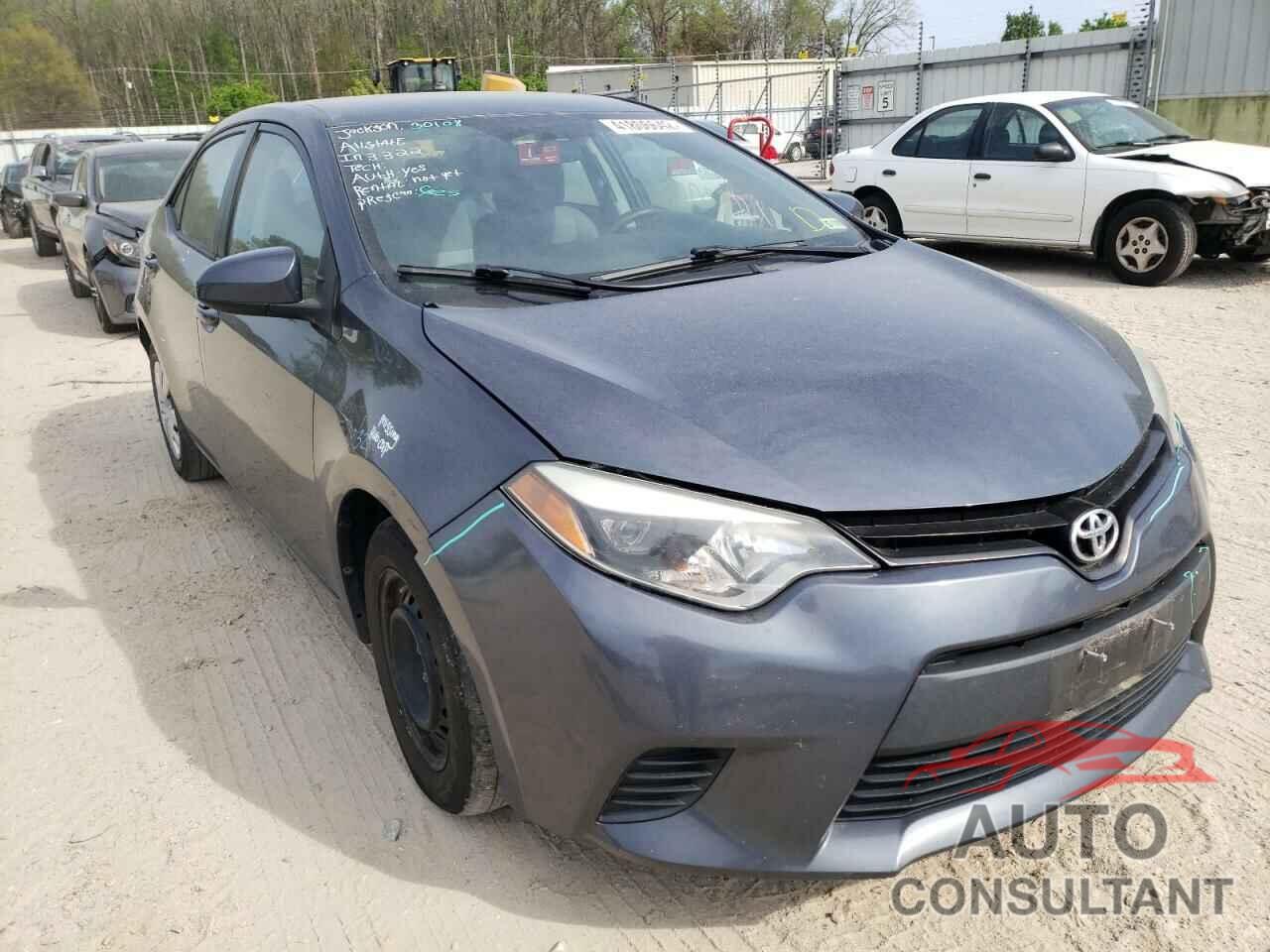 TOYOTA COROLLA 2016 - 2T1BURHE2GC540791