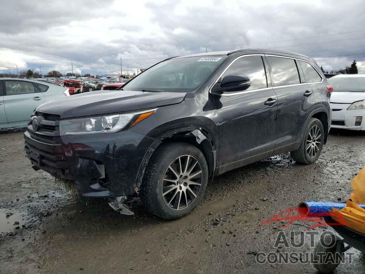 TOYOTA HIGHLANDER 2018 - 5TDJZRFH2JS849198