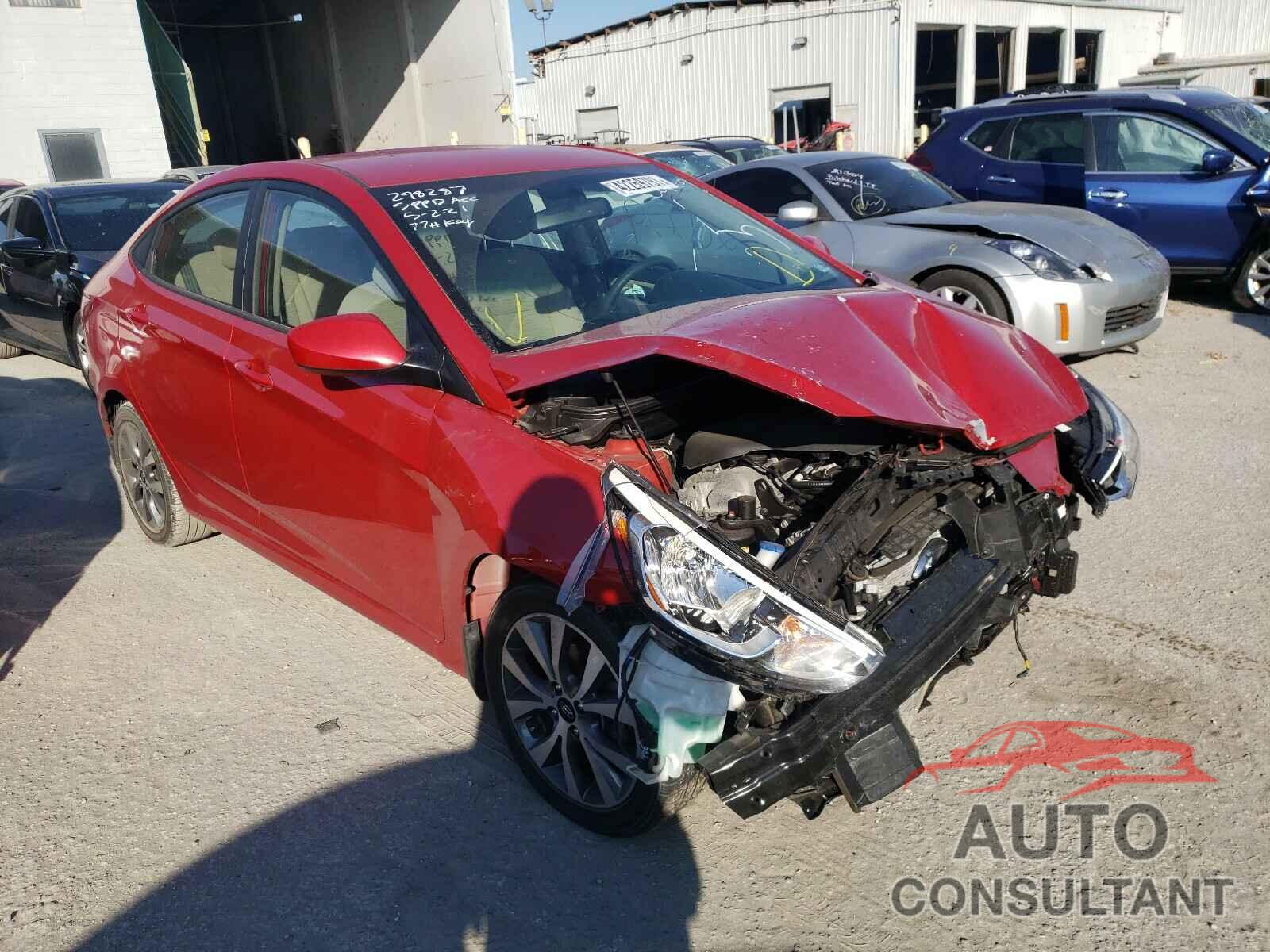 HYUNDAI ACCENT 2017 - KMHCT4AE0HU325768