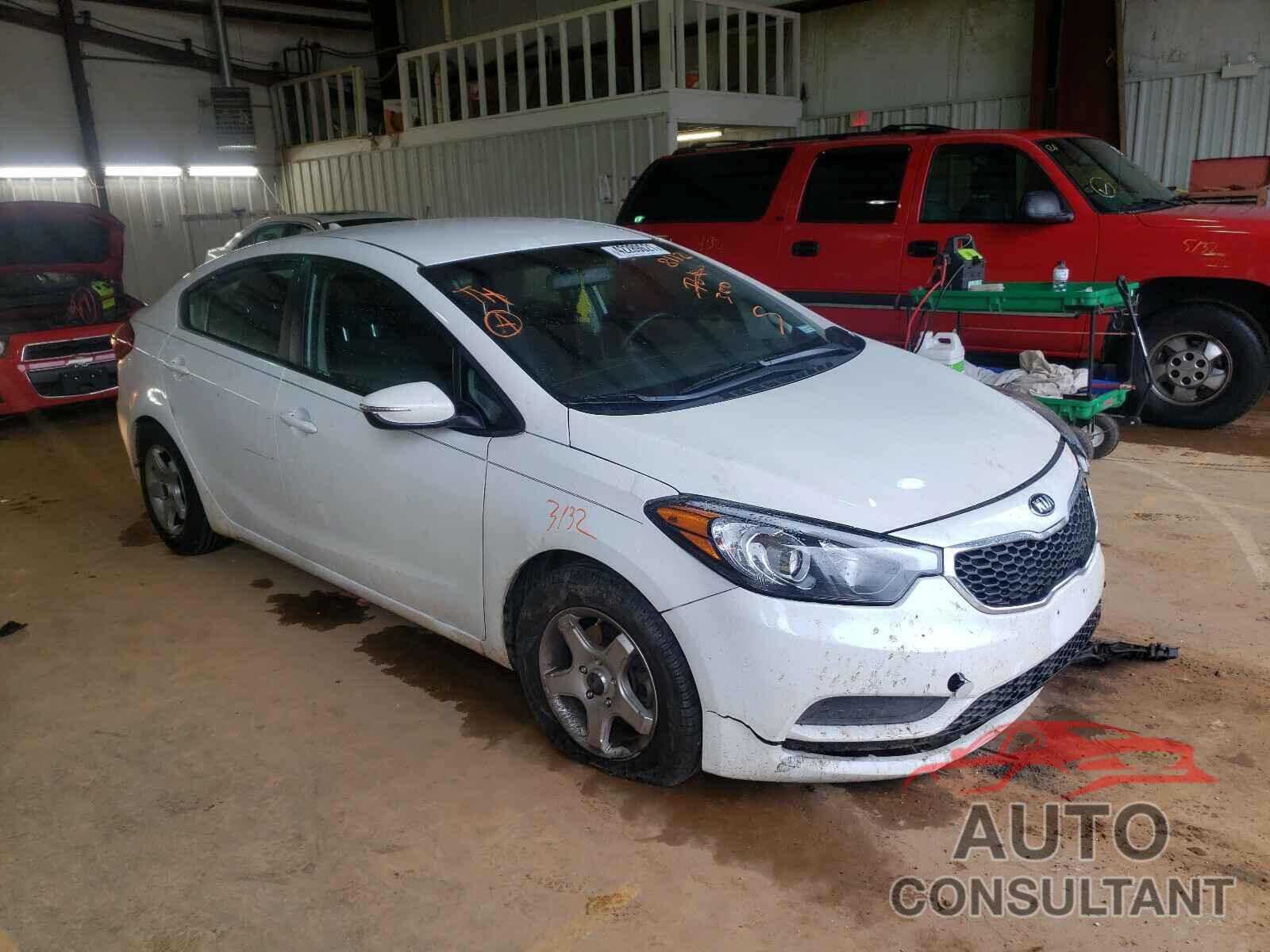 KIA FORTE 2016 - KNAFX4A65G5528112