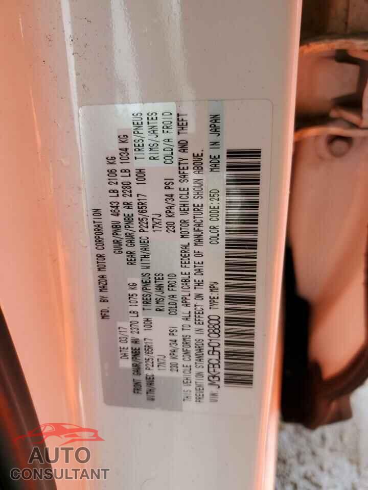 MAZDA CX-5 2017 - JM3KFBCL6H0108800