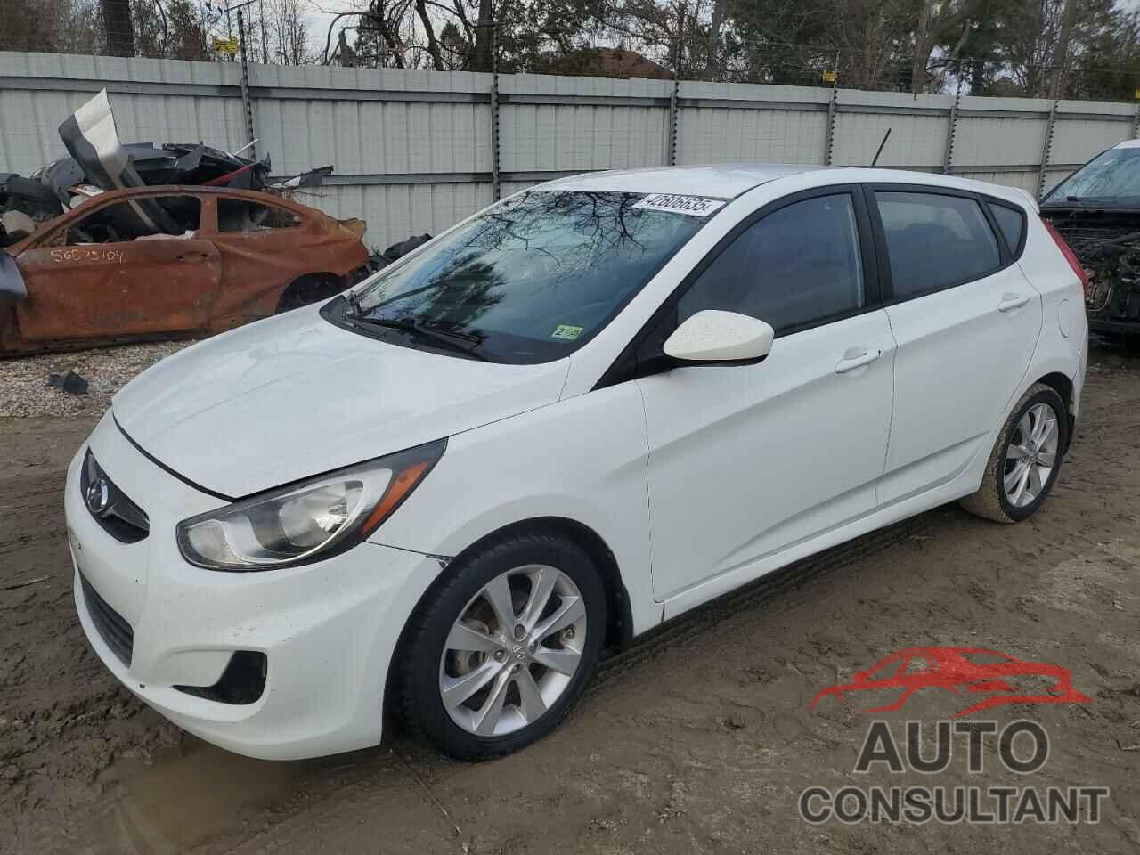 HYUNDAI ACCENT 2012 - KMHCU5AE2CU032787