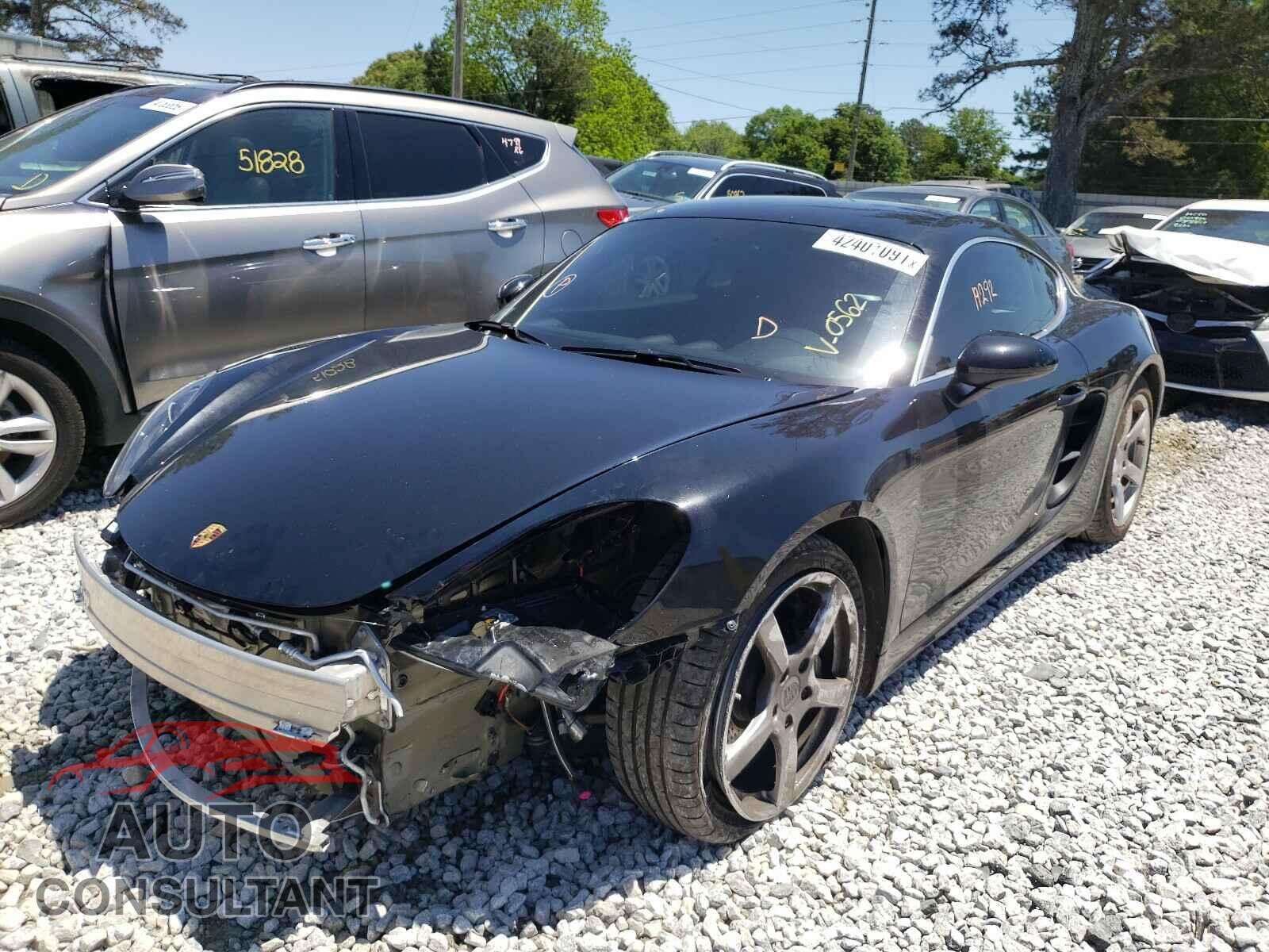 PORSCHE CAYMAN 2017 - WP0AA2A86HS270562