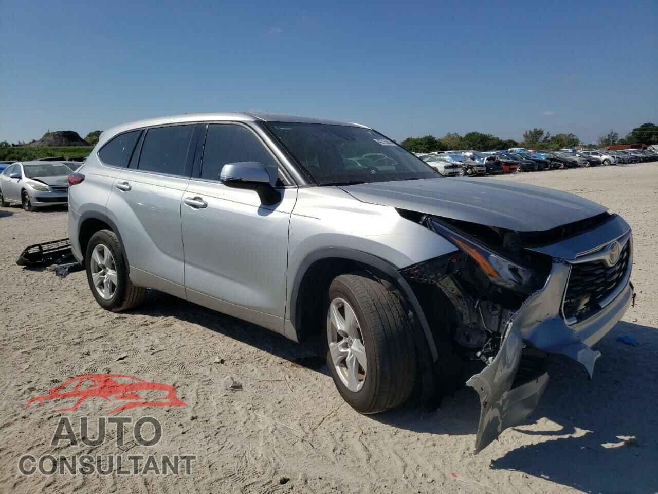 TOYOTA HIGHLANDER 2020 - 5TDCZRAH5LS014165