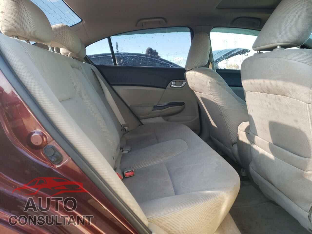 HONDA CIVIC 2012 - 19XFB2F85CE001556