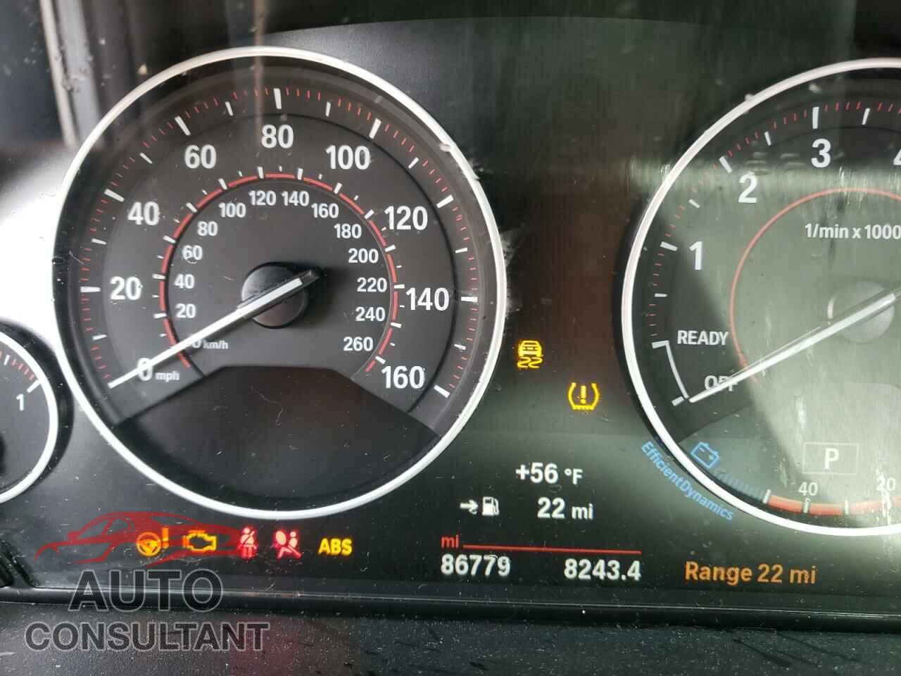 BMW 3 SERIES 2016 - WBA8E3G58GNU01894